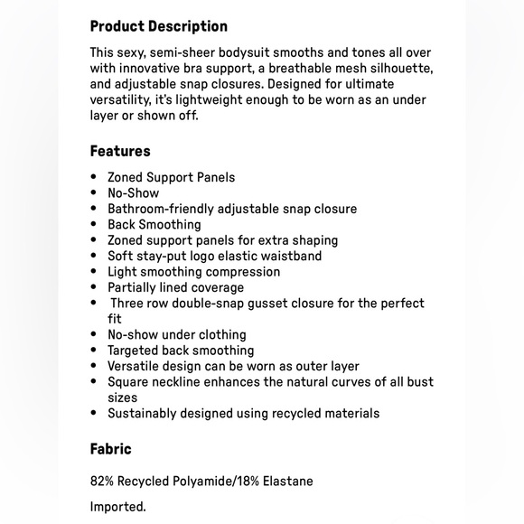 YITTY Smoothing Thong Bodysuit - Picture 9 of 11